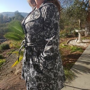 Black and white cute jacket